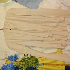 Outback Red drapey sweater.